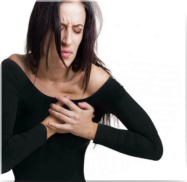 What are the determining factors for chest pain?