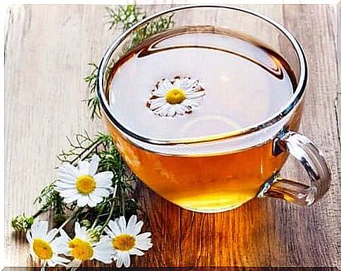 Chamomile tea helps with headaches