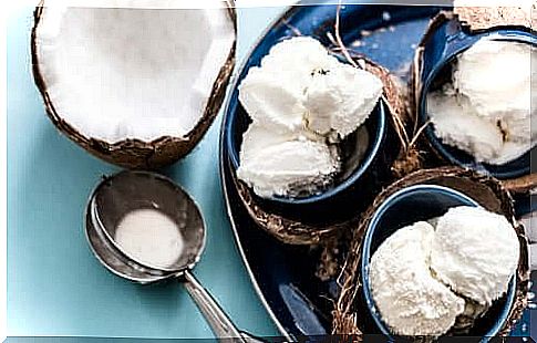 How do you make dairy-free coconut ice cream?