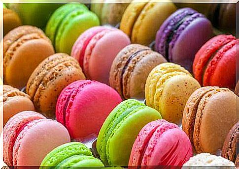 Recipe for French macarons