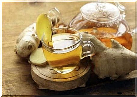 Ginger and ginger tea