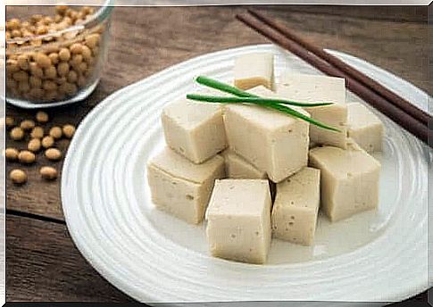 marinated tofu